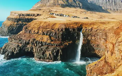 Pemandangan Kepulauan Faroe