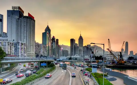 Pemandangan Hong Kong DAK Tiongkok