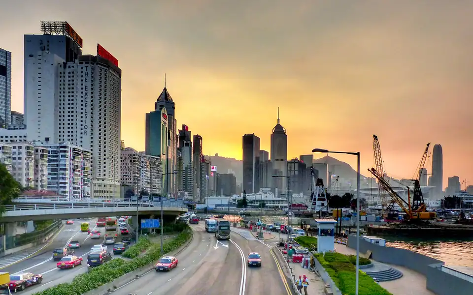 Pemandangan Hong Kong DAK Tiongkok