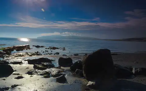 Pemandangan Pulau Man