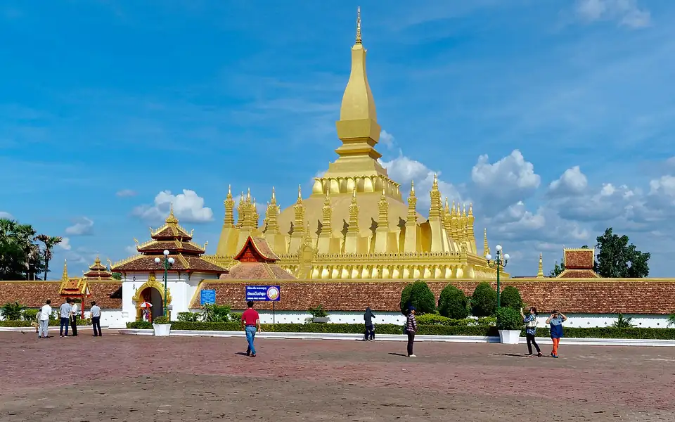 Pemandangan Laos