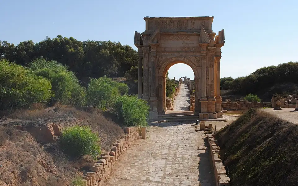 Pemandangan Libya