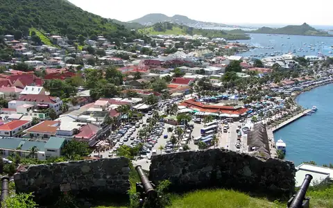 Pemandangan Saint Martin