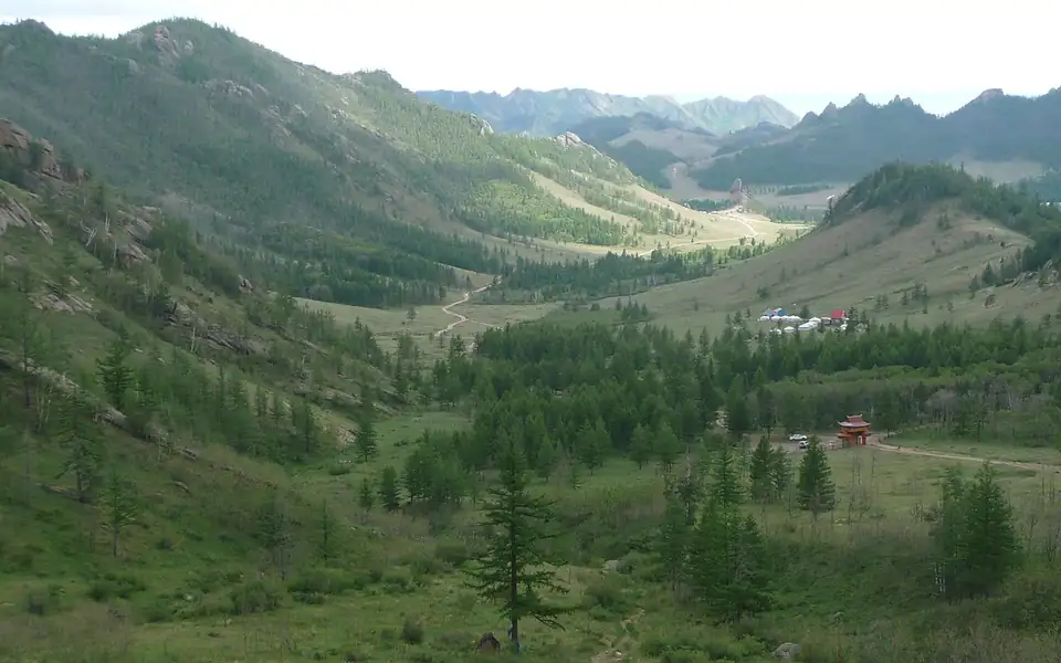 Pemandangan Mongolia