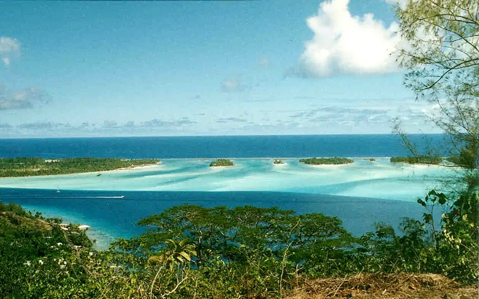Pemandangan Polinesia Prancis