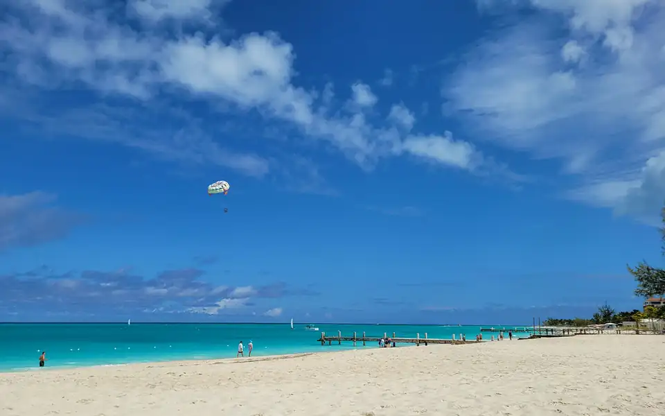 Pemandangan Kepulauan Turks dan Caicos